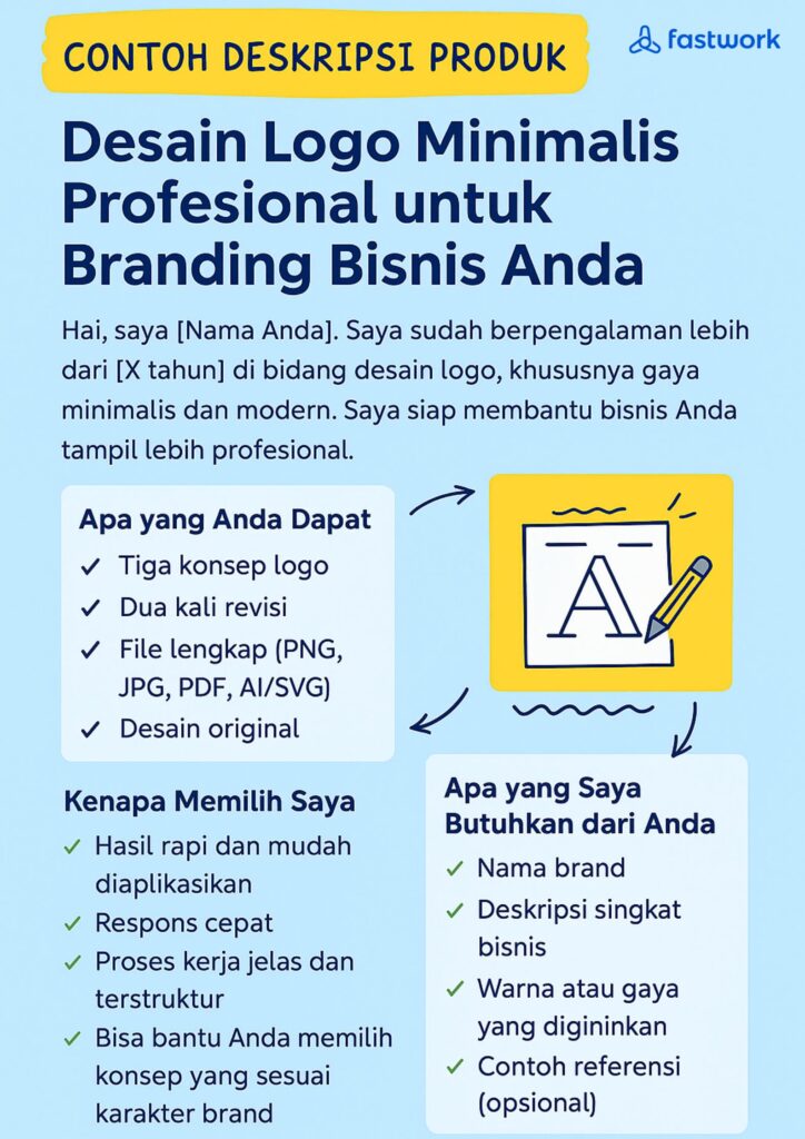 contoh deskripsi pekerjaan freelancer