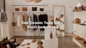 desain toko baju kecil sederhana