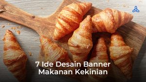 desain banner makanan kekinian