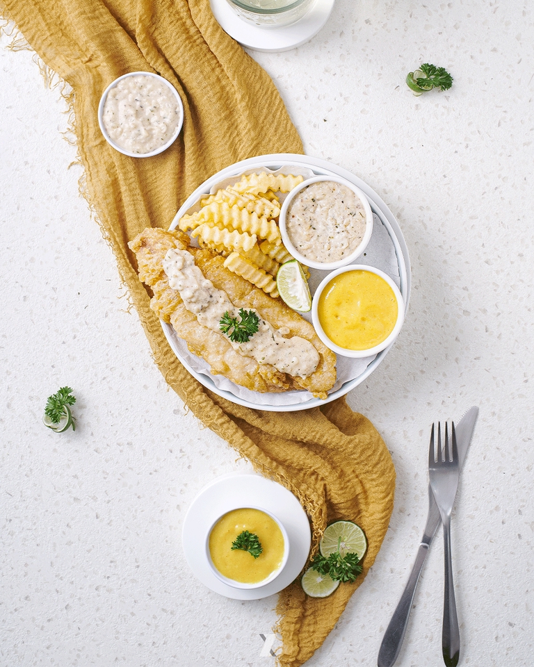 Fotografer produk makanan - fish and chips