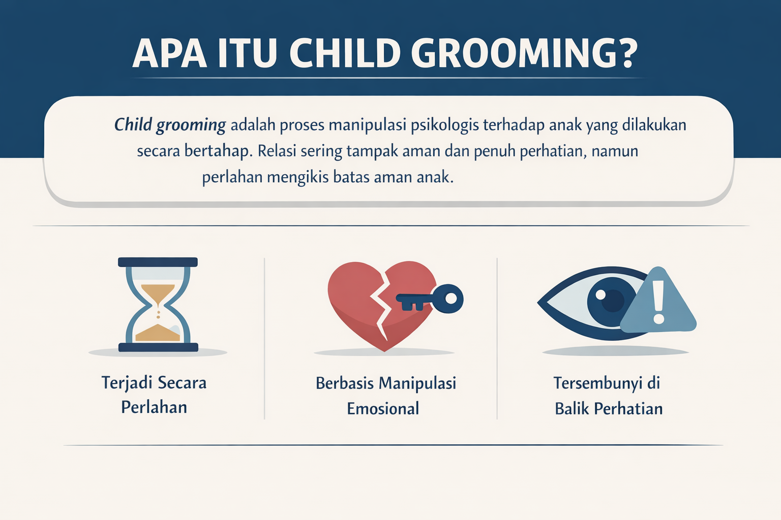 apa itu child grooming dan  dampaknya pada anak?