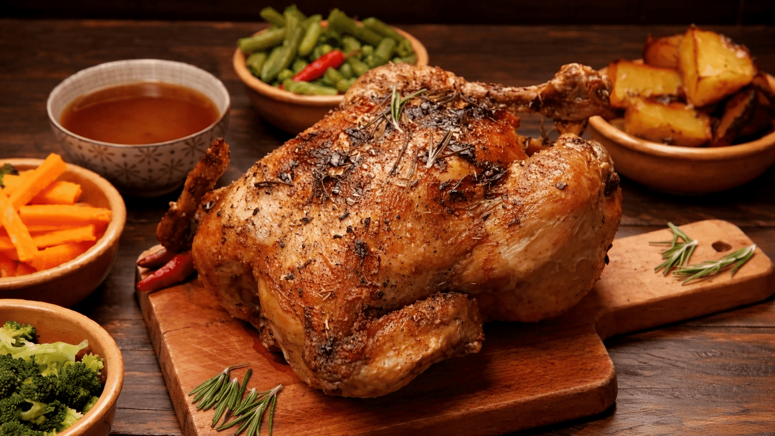 Ayam Utuh - Makanan Khas Imlek