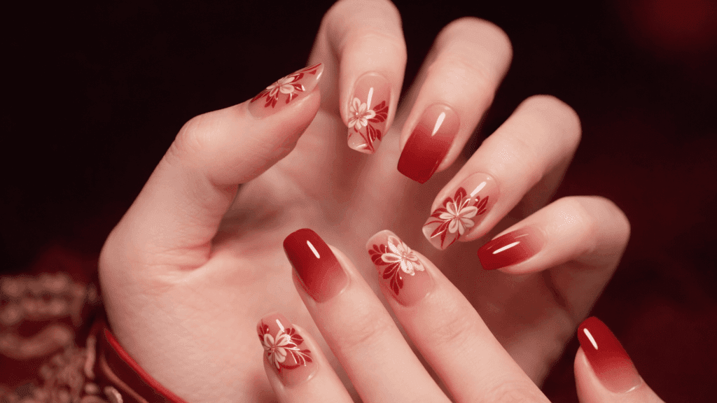 Inspirasi Desain Nail Art Elegan Untuk Imlek