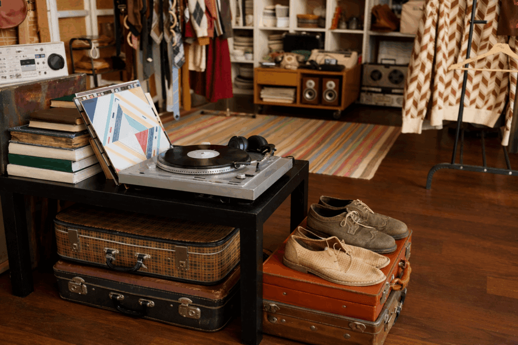 Ilutrasi Tempat Thrifting di Jakarta Selatan