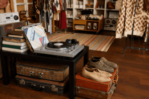 Ilutrasi Tempat Thrifting di Jakarta Selatan