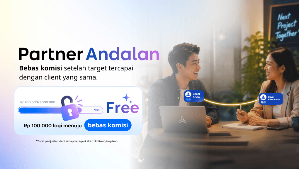 partner andalan bebas komisi 0%